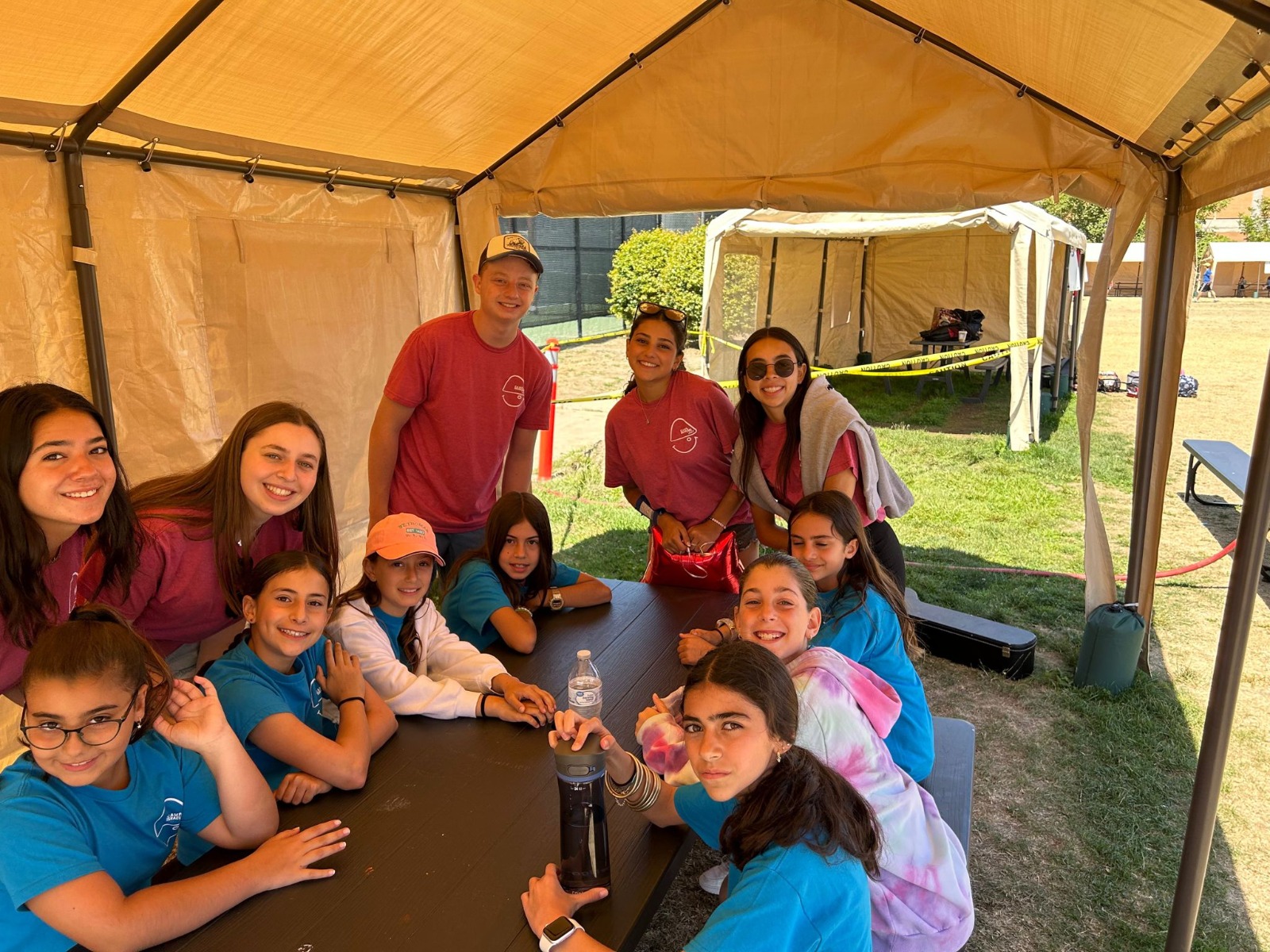 Campers at Camp Israel Ami